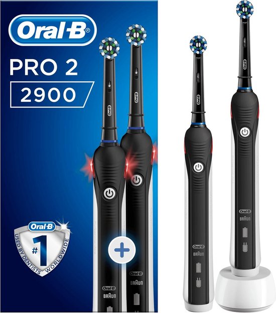 Oral-B PRO 2900 Black CA + Black CA (duo handle)