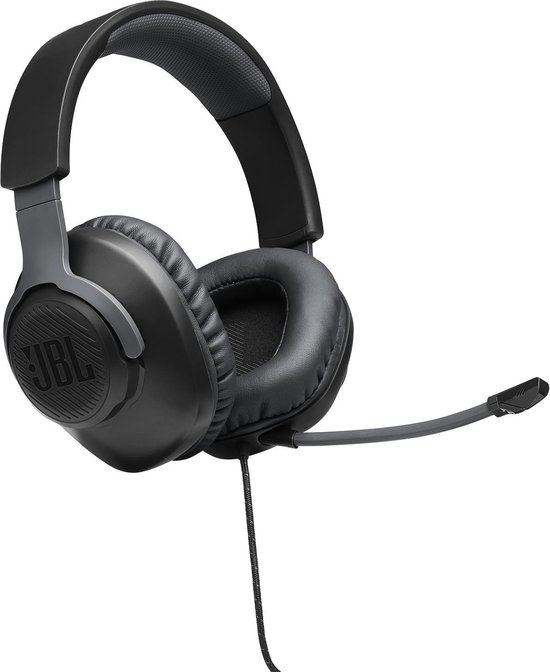 JBL Quantum 100 Zwart Gaming Headphones - Over Ear - PC & Xbox