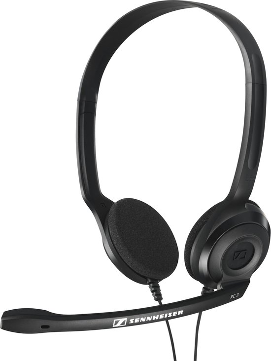 Sennheiser PC 3 Chat - On-ear headset - Zwart
