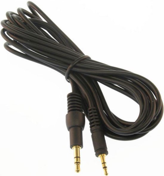 Sennheiser 3,5mm Jack - 2,5mm Jack audio kabel - Zwart