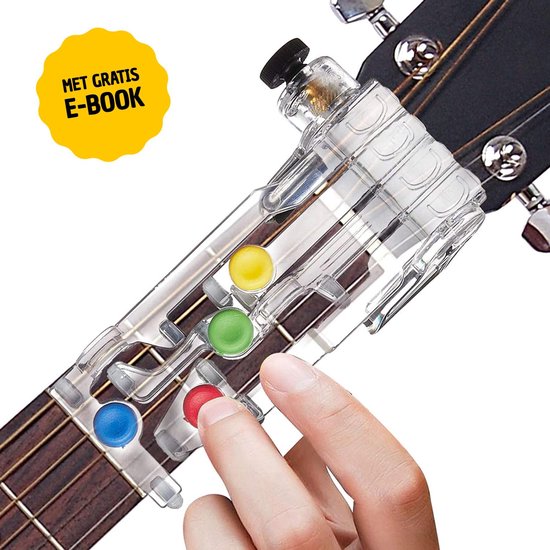 Chordbuddy - Gitaar accessoires - Gitaar leren spelen - Akoestische gitaar - Gitaarles - Elektrische gitaar - Gitaarhulp - Chord buddy