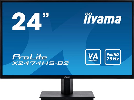Iiyama ProLite X2474HS-B2 - Full HD Monitor - 24 inch