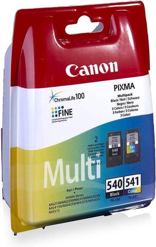Canon PG-540/CL-541 - Inktcartridge / Zwart / Kleur