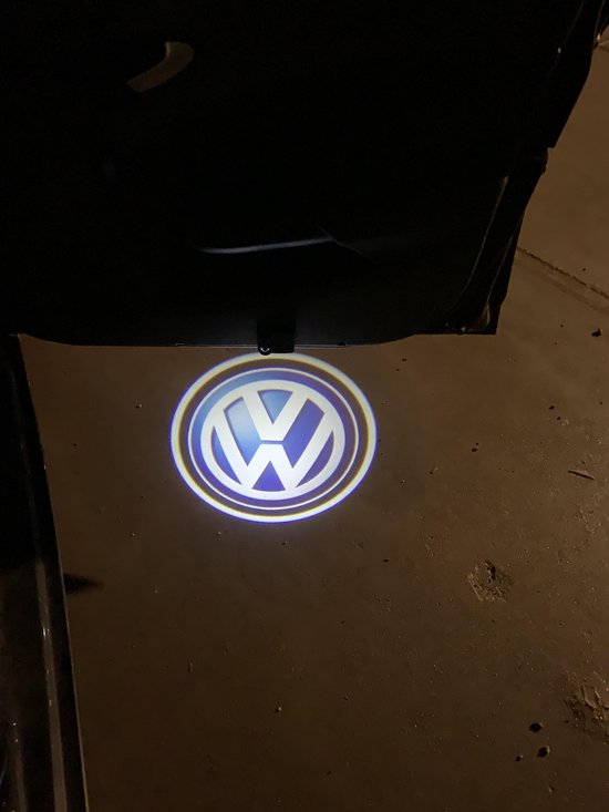 Auto Logo Projector - Portier verlichting - Volkswagen - Draadloos - 2 stuks - Led Lamp