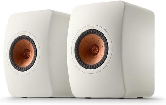 KEF LS50 Meta Boekenplank speaker Mineral white (per paar)