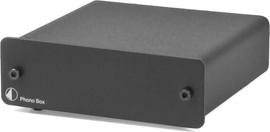 Pro-Ject Box-Design Phono Voorversterker - Zwart