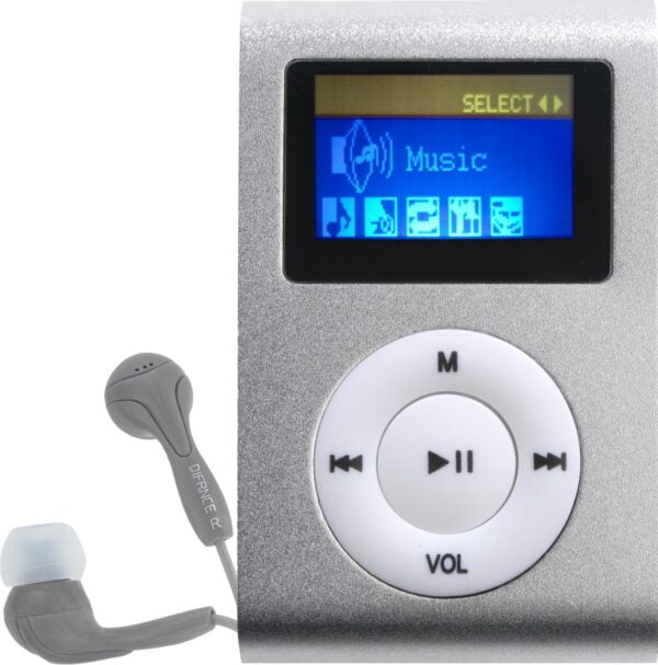 Difrnce MP855 - MP3 speler - 4 GB - Zilver