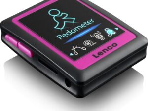 Lenco PODO-152 Pink - MP4-speler - 4GB - Zwart/Roze
