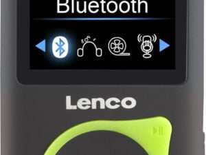 Lenco XEMIO-768 Lime - MP3-Speler met Bluetooth inclusief 8GB micro SD en sport oordopjes - Lime
