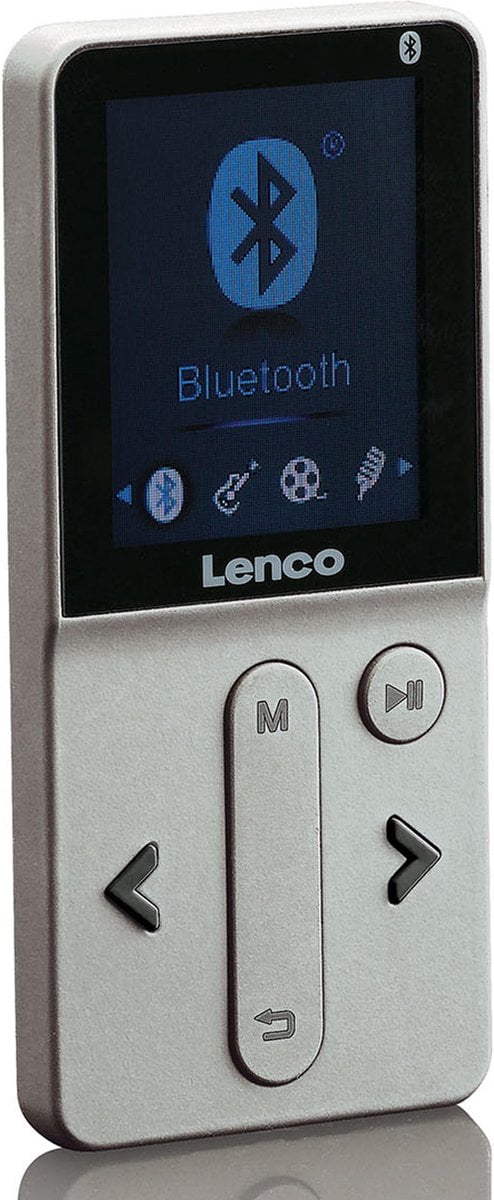 Lenco Xemio-280SI - Bluetooth MP3/4-speler met 8 Gb