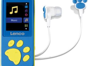Lenco Xemio-560 - MP3 speler met 8GB geheugen en oordopjes - Blauw