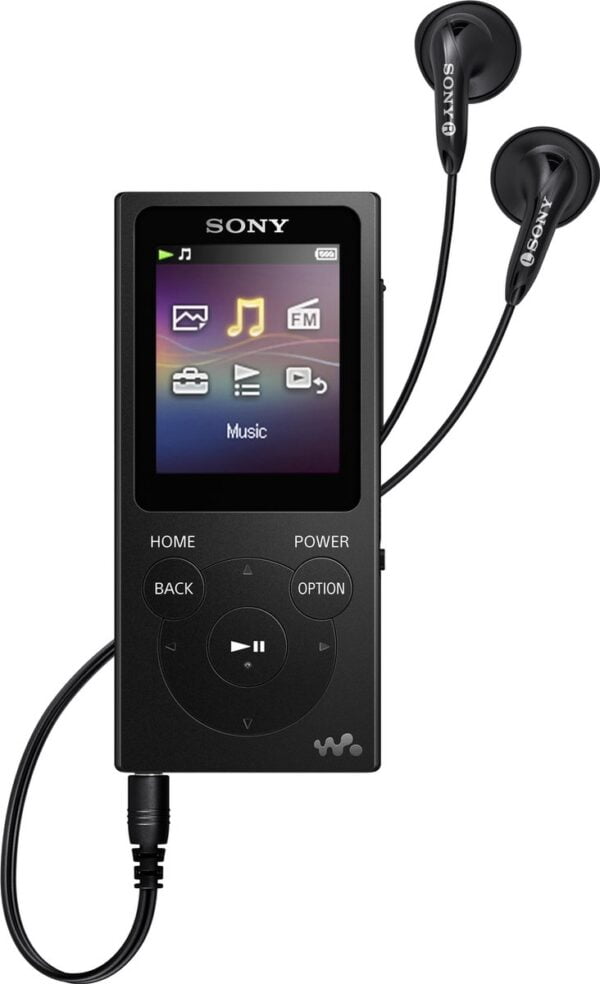 Sony NW-E394 Walkman - MP3 speler - 8GB - Zwart